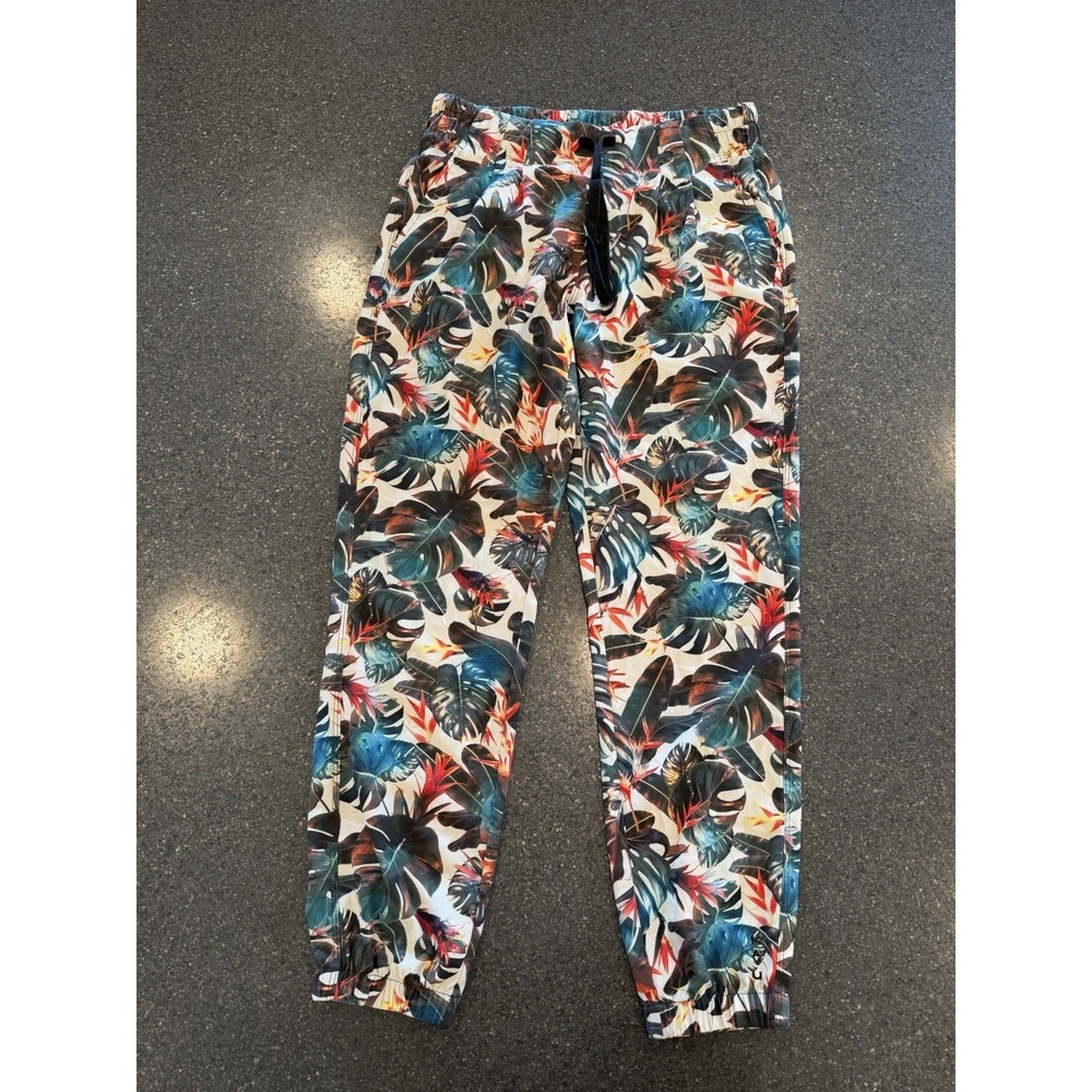 Kavu Size Small Pants Bucerias Island Canopy Joggers Quick Dry Coastal Beach